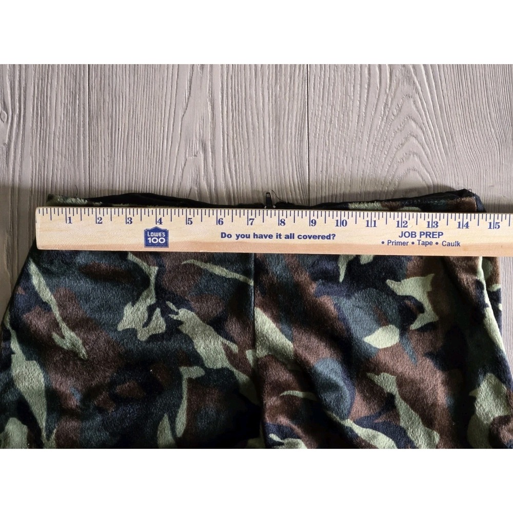 Lip Service Pants Vintage Y2K Camo Womens‎ Size Large Velour 30x31 Los Angeles - Picture 7 of 8